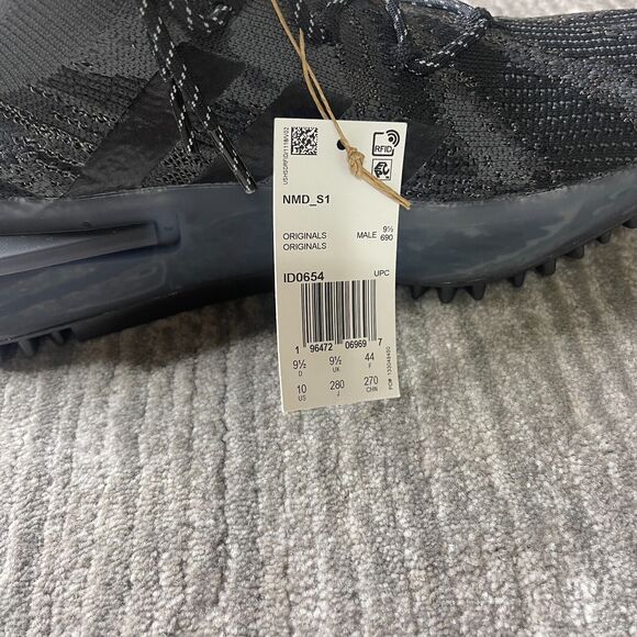 Adidas NMD S1 Mens Shoes Sizes Black Grey Dark Salt Retro Boost Sport Streetwear main image 5